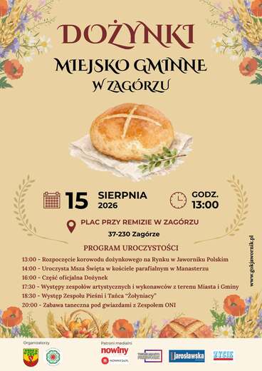 Dożynki Miejsko-Gminne 2026