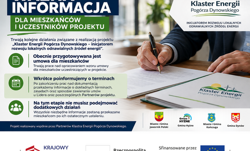Ważna informacja dla mieszkańców uczestniczących 