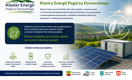 Kolejny krok w realizacji projektu Klastra Energii Pogórza Dynowskiego