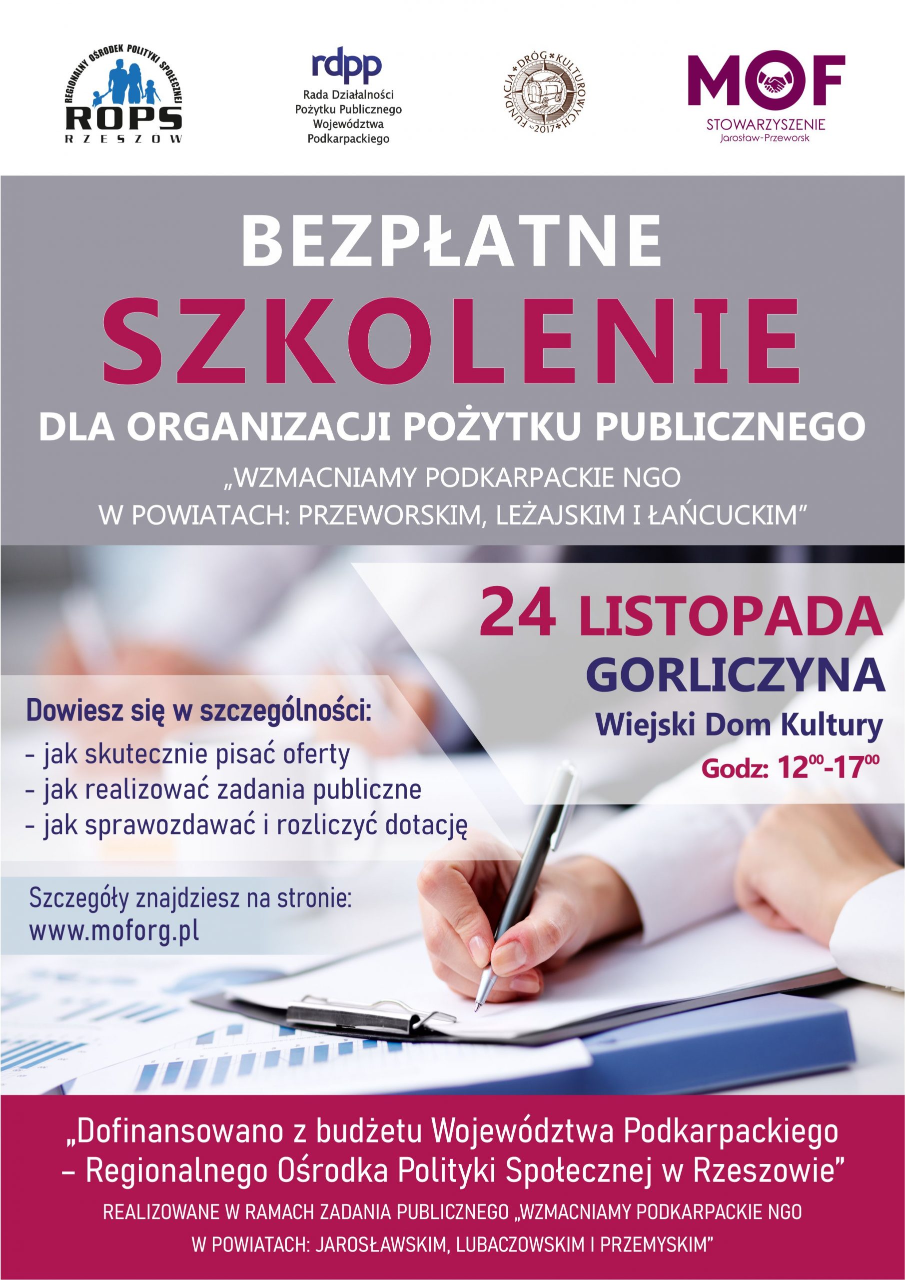 Read more about the article Wzmacniamy podkarpackie NGO w powiatach: przeworskim, leżajskim i łańcuckim