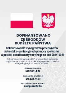 Read more about the article Otrzymanie Dotacji na Dofinansowanie Wynagrodzeń Pracowników Jednostek Organizacyjnych Pomocy Społecznej