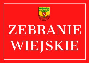 Read more about the article Informacja dot. zebrań wiejskich